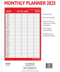 Monthly Planner-B-2025